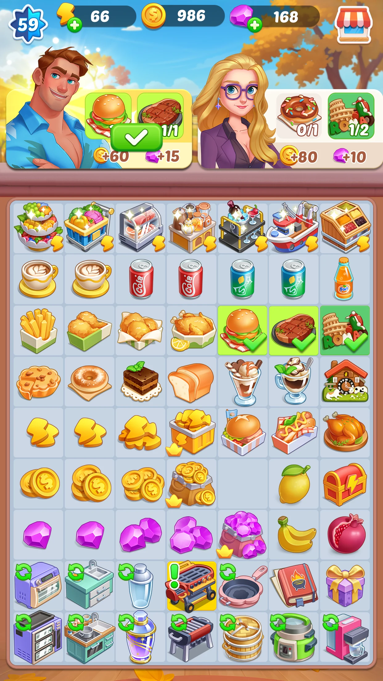 Gossip Street: Merge & Story screenshot